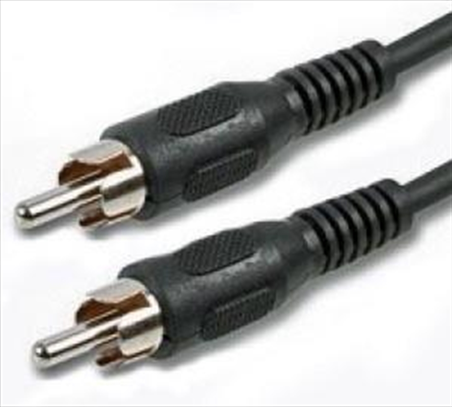 Generic 1x rca plug - 1x rca plug shielded 2m/Product Detail/Cables