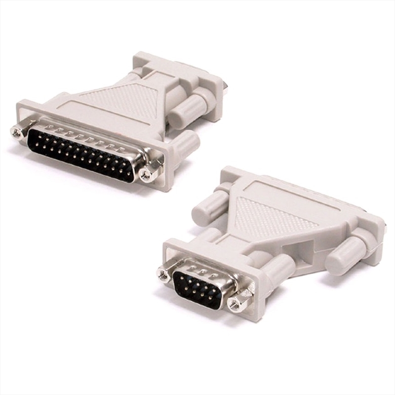 8WARE D-SUB DB 25-pin to DB 9-pin Male to Male Adapter/Product Detail/Cables