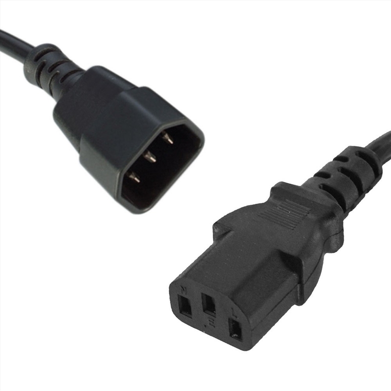 8WARE Power Cable Extension 1.8m IEC-C14 to IEC-C13 Male to Female/Product Detail/Cables