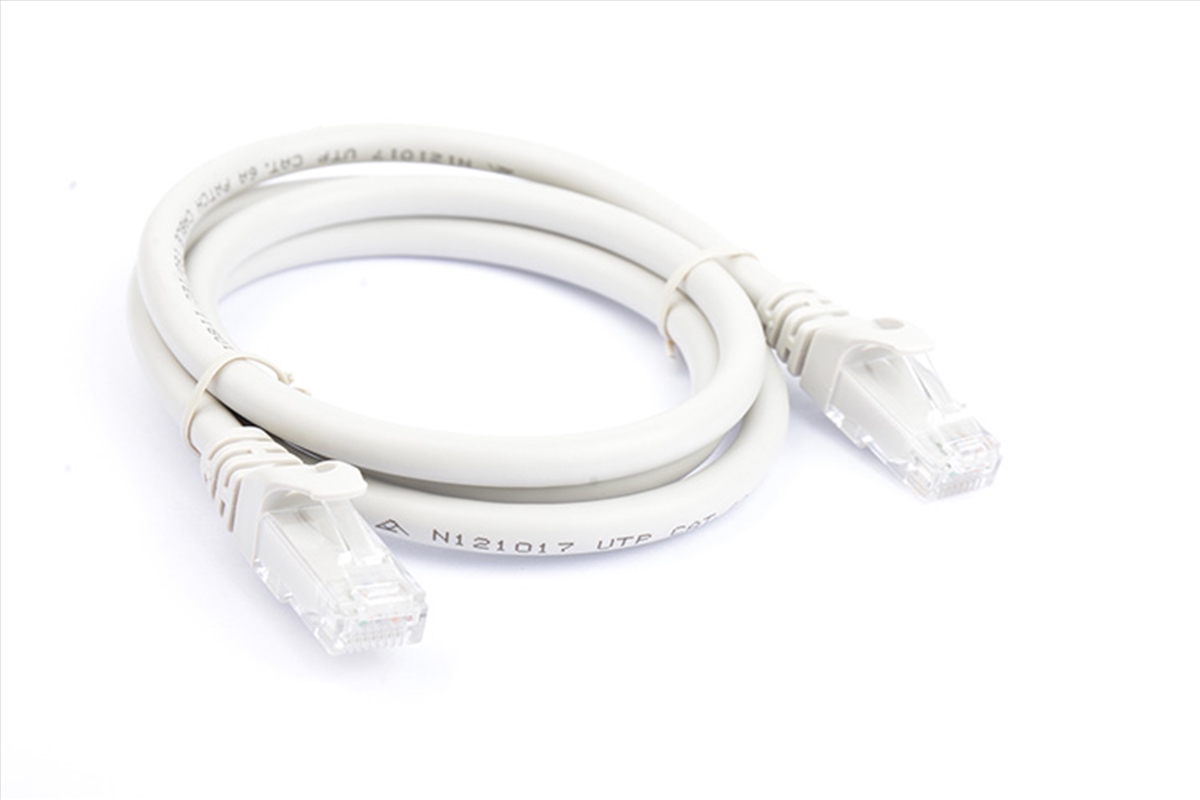 8WARE Cat6a UTP Ethernet Cable 1m Snagless Grey/Product Detail/Cables