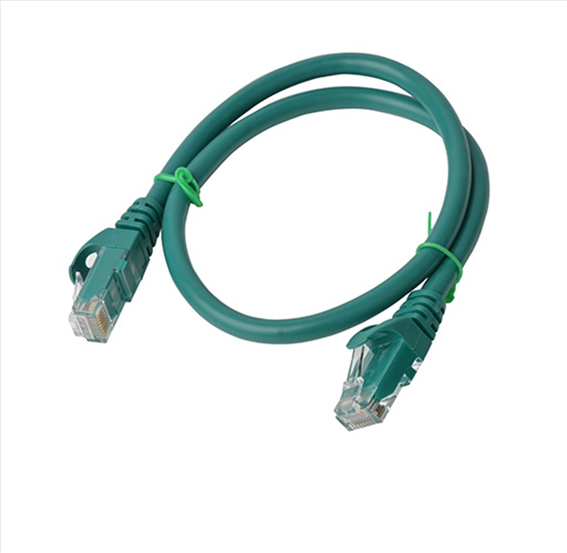 8WARE CAT6A UTP Ethernet Cable Snagless - 50cm, Green/Product Detail/Cables