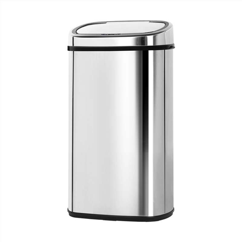 Devanti 68L Motion Sensor Bin - Stainless Steel/Product Detail/Decor