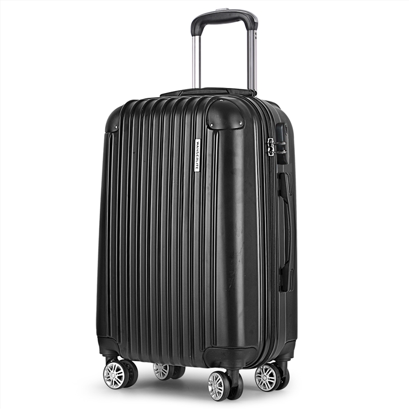 Buy Wanderlite 20 inch Luggage Case - Black Online | Sanity