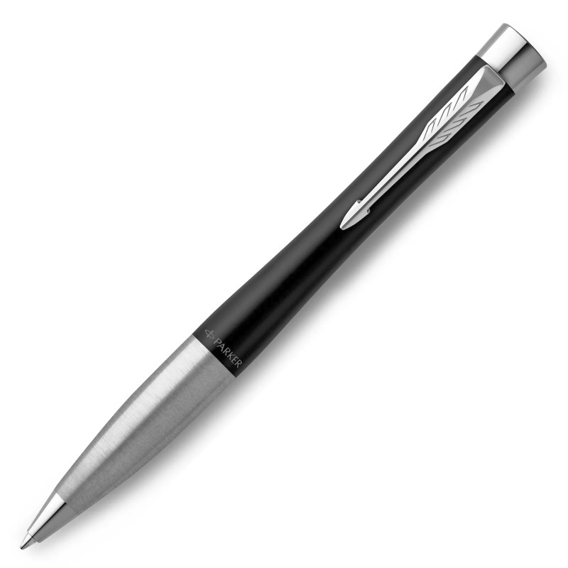 Parker Urban Twist BallPoint Chrome Trim Black/Product Detail/Pens, Markers & Highlighters