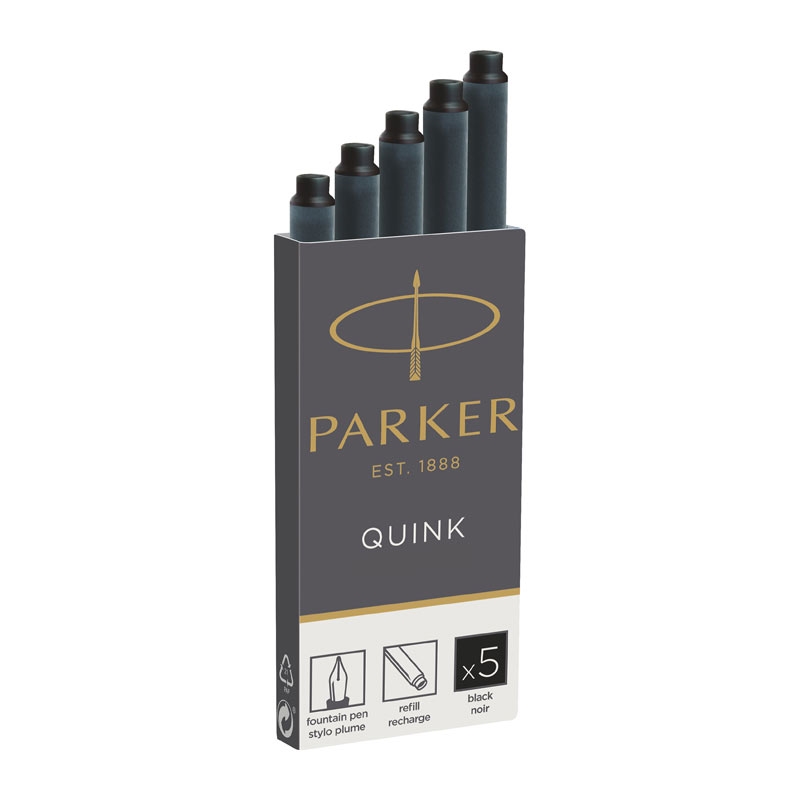 Parker Quink Fountain Pen Refill Black/Product Detail/Pens, Markers & Highlighters