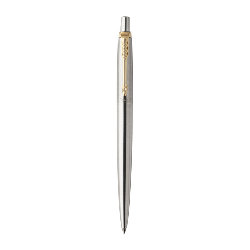 Jotter Ballpoint Pen, Stainless steel, Gold trim/Product Detail/Pens, Markers & Highlighters