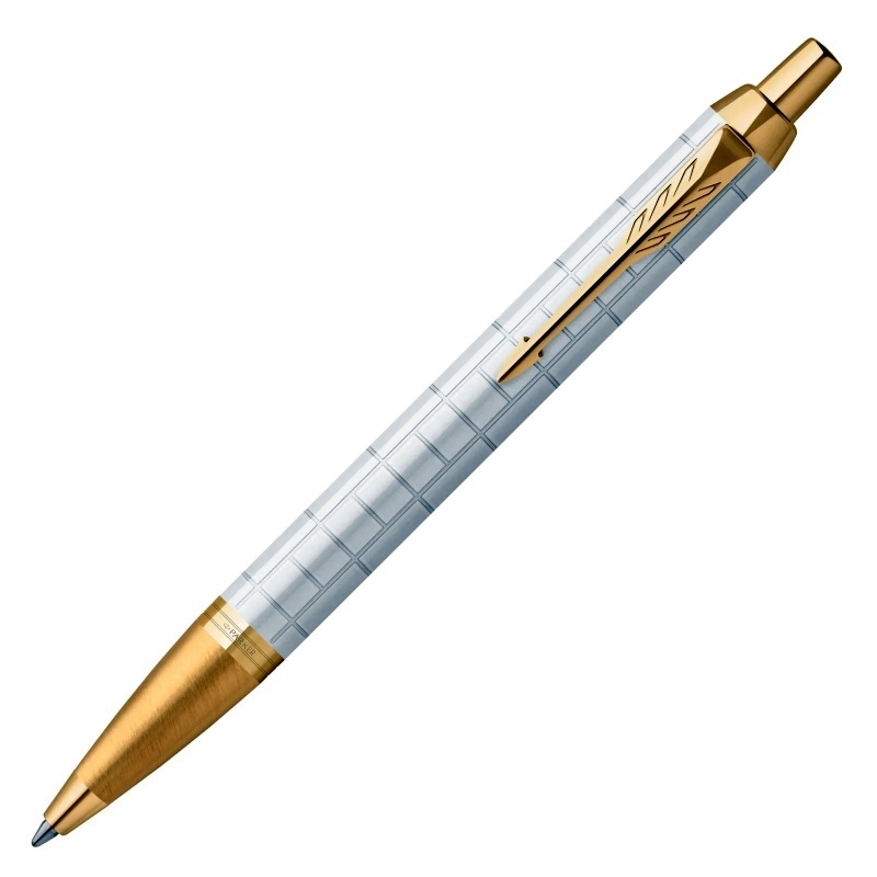 Parker IM Premium Ballpoint Pen Pearl with Gold Trim/Product Detail/Pens, Markers & Highlighters