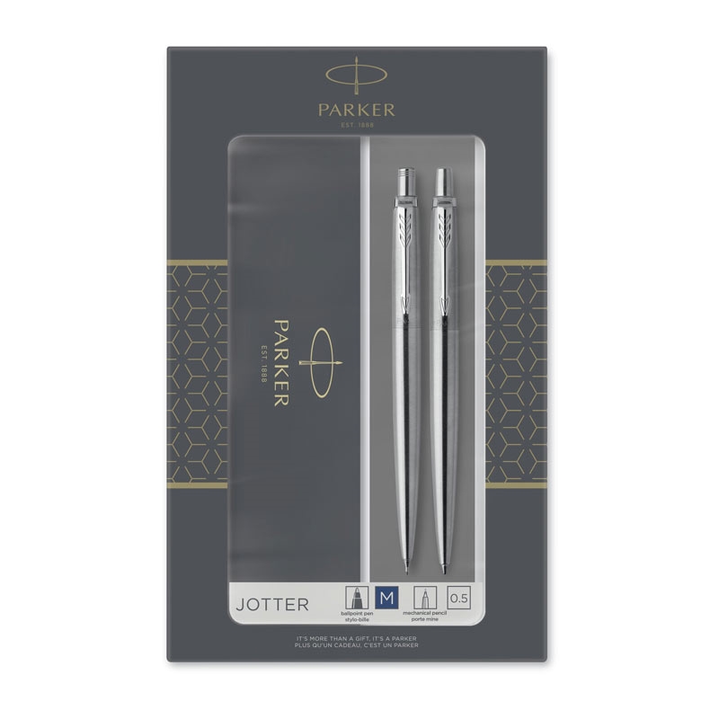 Parker Duo Gift Set - Jotter Ballpoint Pen and Mechanical Pencil/Product Detail/Pens, Markers & Highlighters