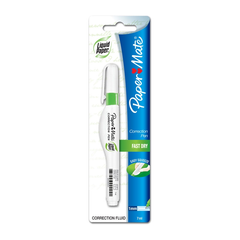 Paper Mate Lp Correct Pen 7ml/Product Detail/Pens, Markers & Highlighters