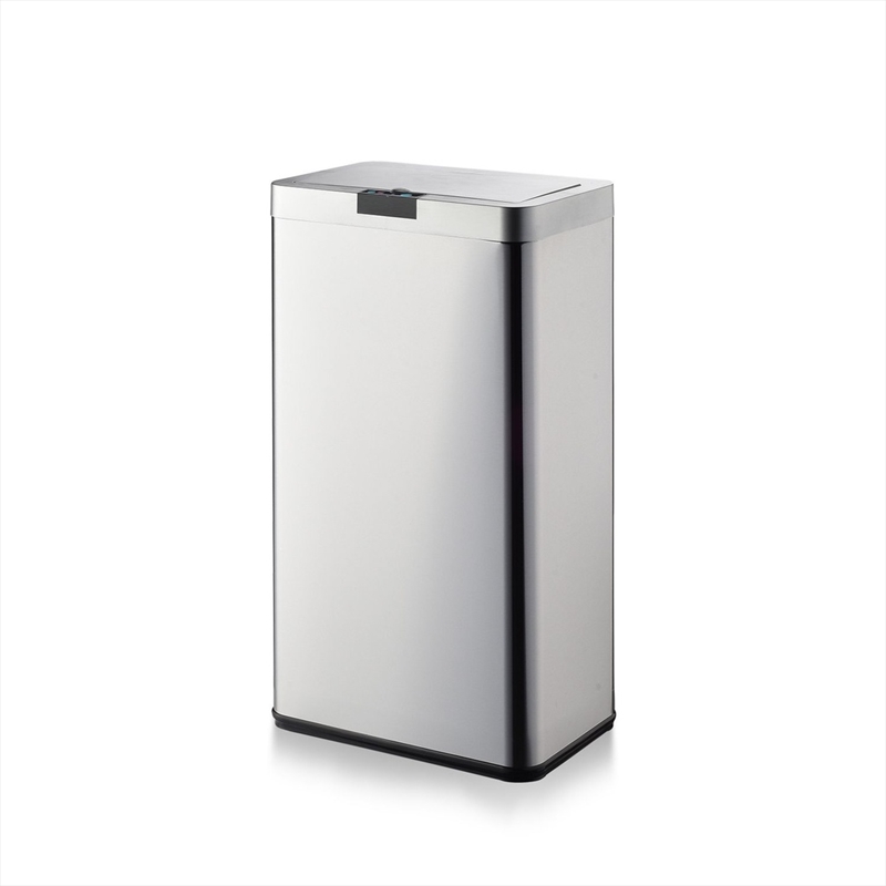 Miraklass Motion Sensor Automatic Rubbish Bin 70L Wide Silver Square/Product Detail/Decor