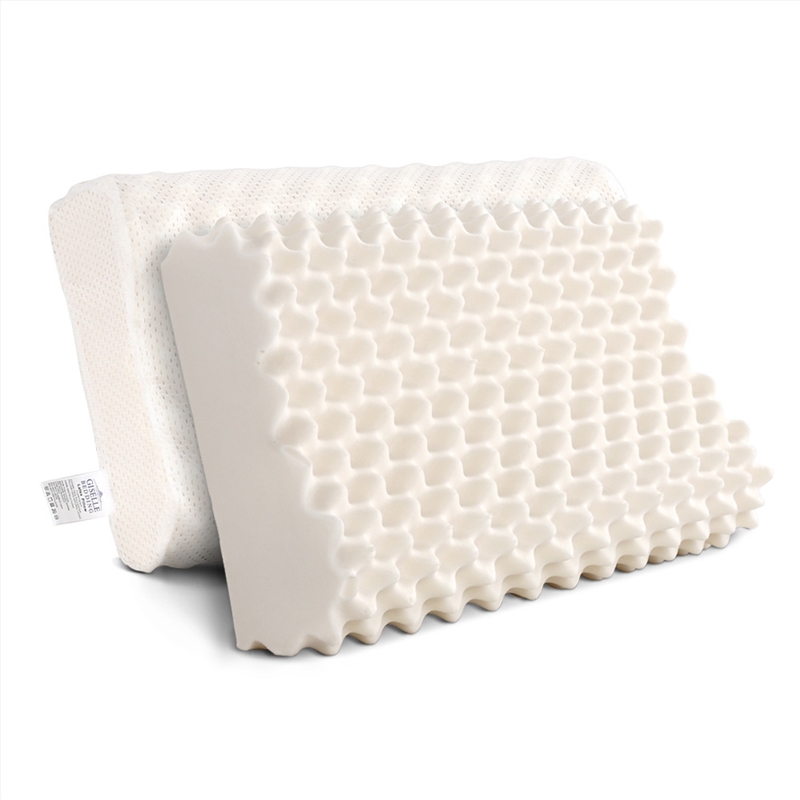 Giselle Latex Pillow Contour Egg Crate Pillows Set of 2/Product Detail/Manchester