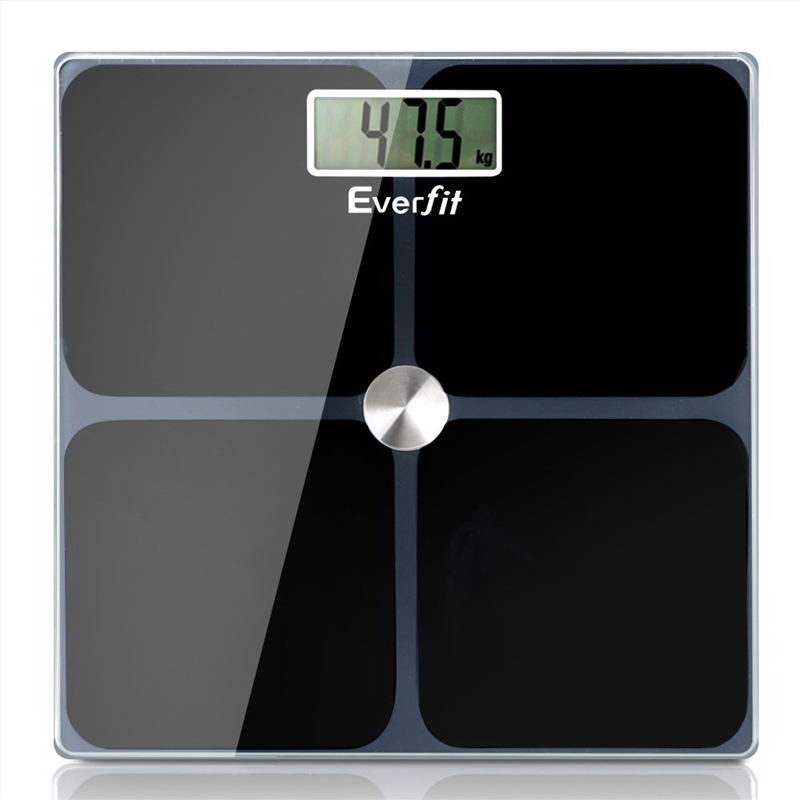 Everfit Digital Body Fat Weighing Scale - Black/Product Detail/Kitchenware