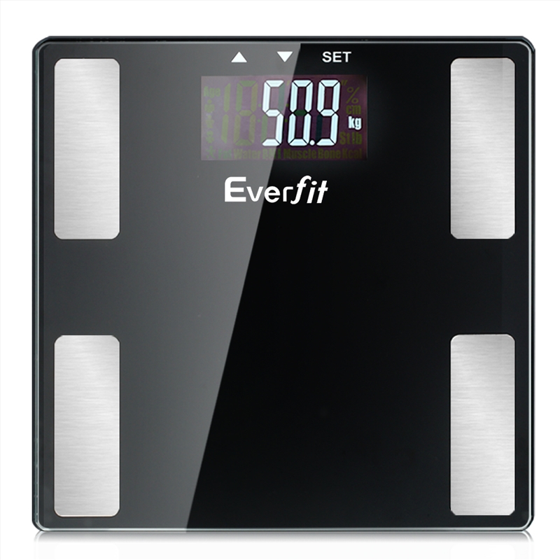 Everfit BMI Digital Body Fat Scale - Black/Product Detail/Kitchenware