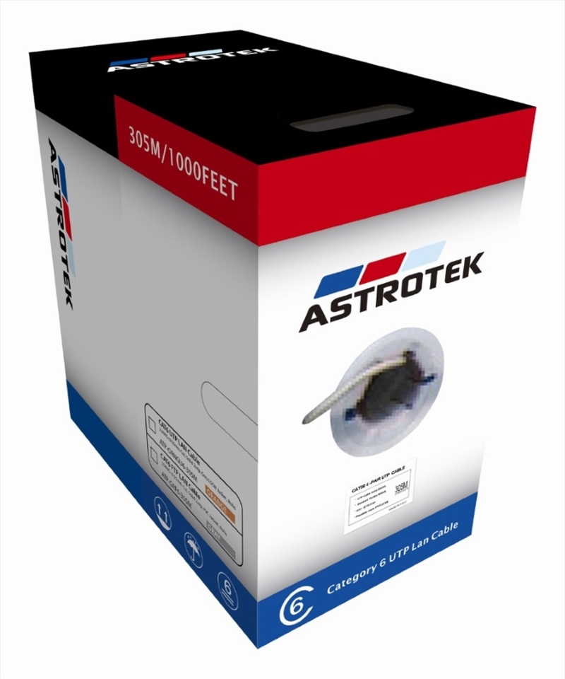 Astrotek CAT6 FTP Cable Roll - 305m, Blue/Product Detail/Cables