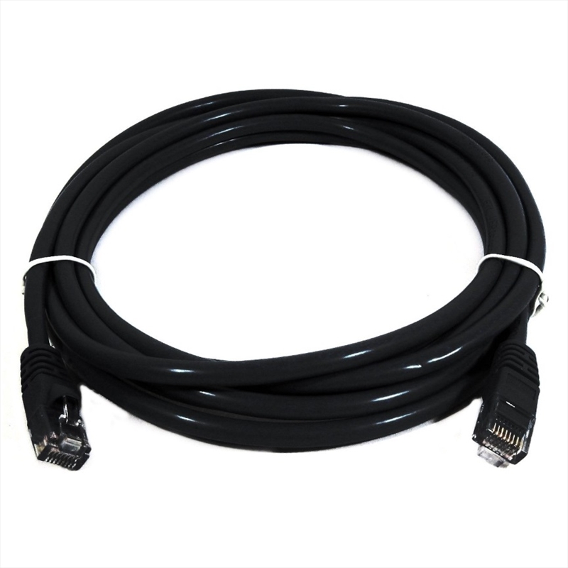 8Ware Cat6a UTP Ethernet Cable 25cm Black/Product Detail/Cables