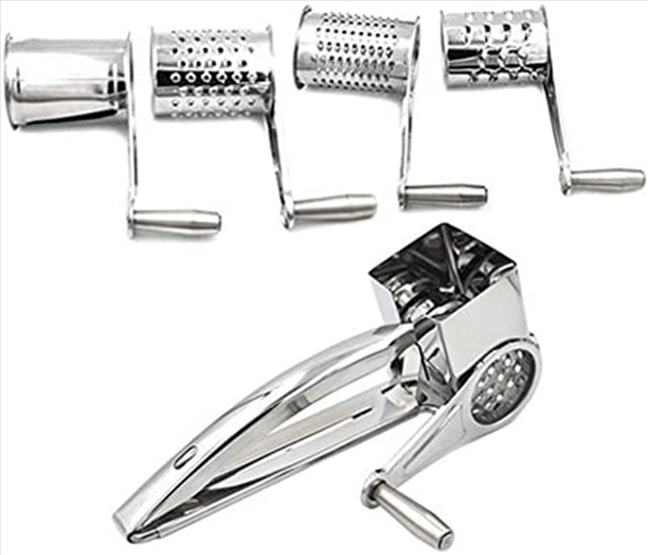 4 Drums Blades Set Multipurpose Rotary Cheese Grater Stainless Steel/Product Detail/Decor