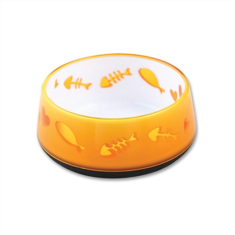 300ml Cat Bowl Orange Love/Product Detail/Pet Accessories