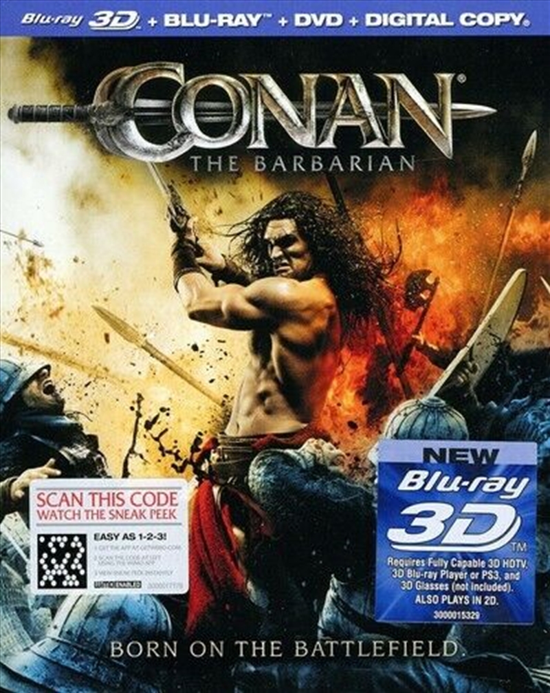 Conan The Barbarian 2011 Blu-ray 3D/Product Detail/Action