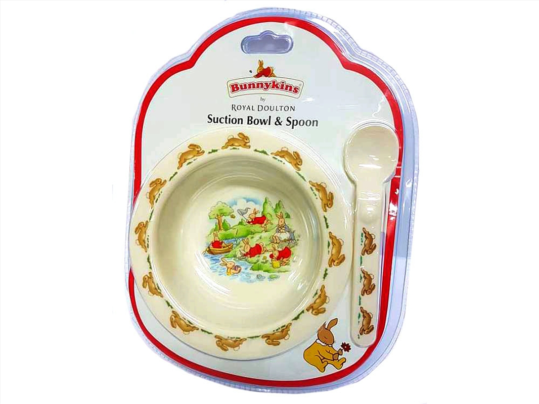 Bunnykins Suction Bowl & Spoon – Red/Product Detail/Diningware