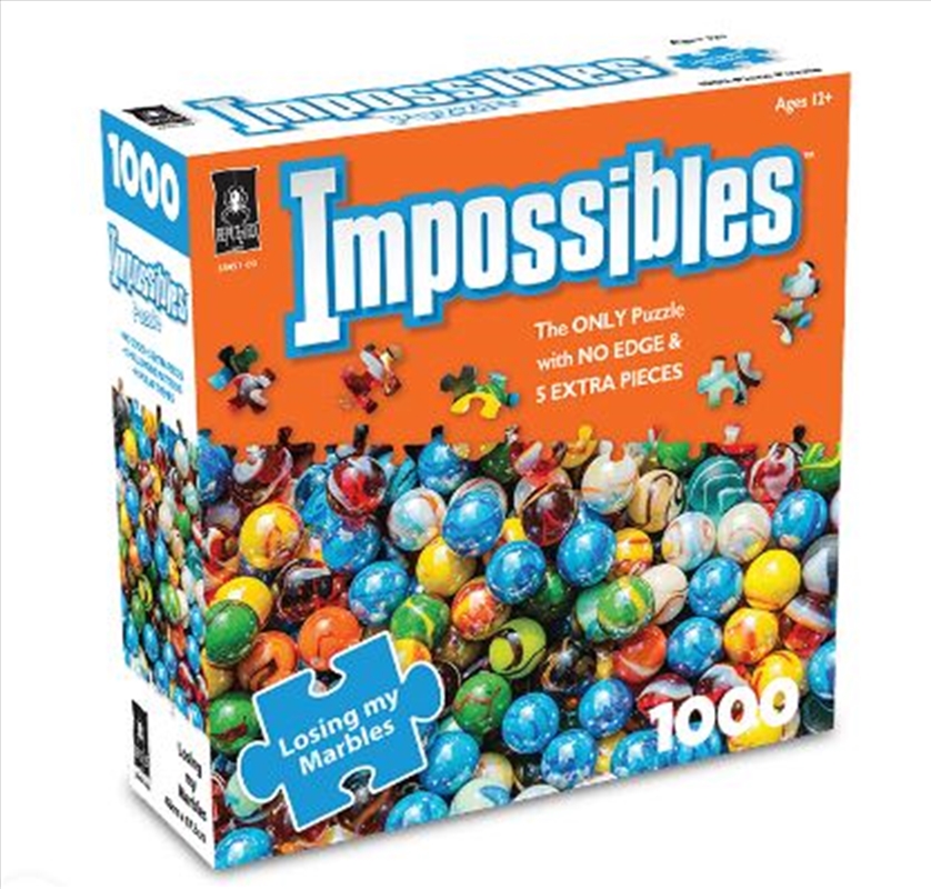 Impossibles 1000pc – Losing My Marbles/Product Detail/Jigsaw Puzzles