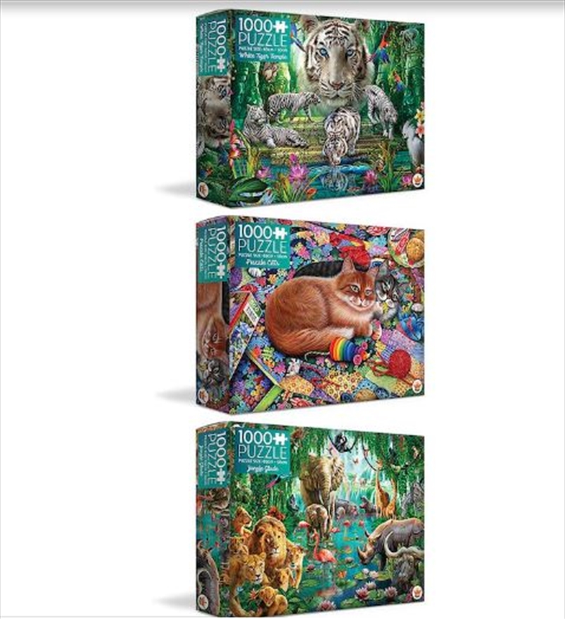 Regal - Animal Series - 1000 Piece Jigsaw Puzzle (SENT AT RANDOM)/Product Detail/Jigsaw Puzzles