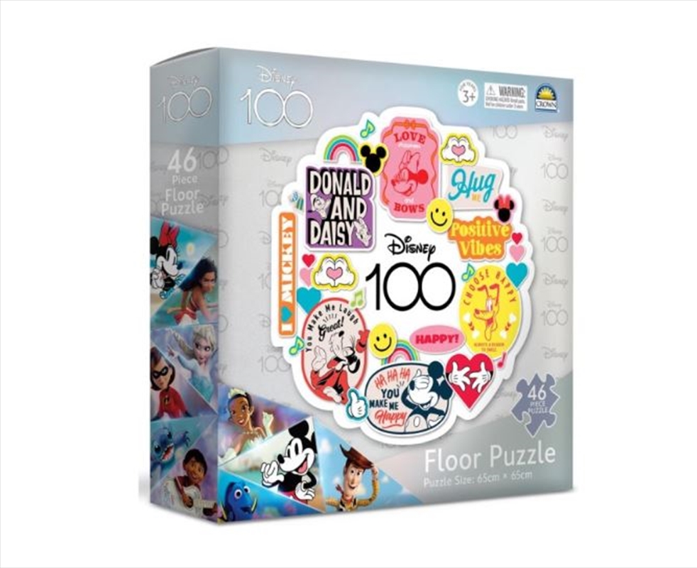 Disney 100 46pce Floor Puzzle/Product Detail/Jigsaw Puzzles