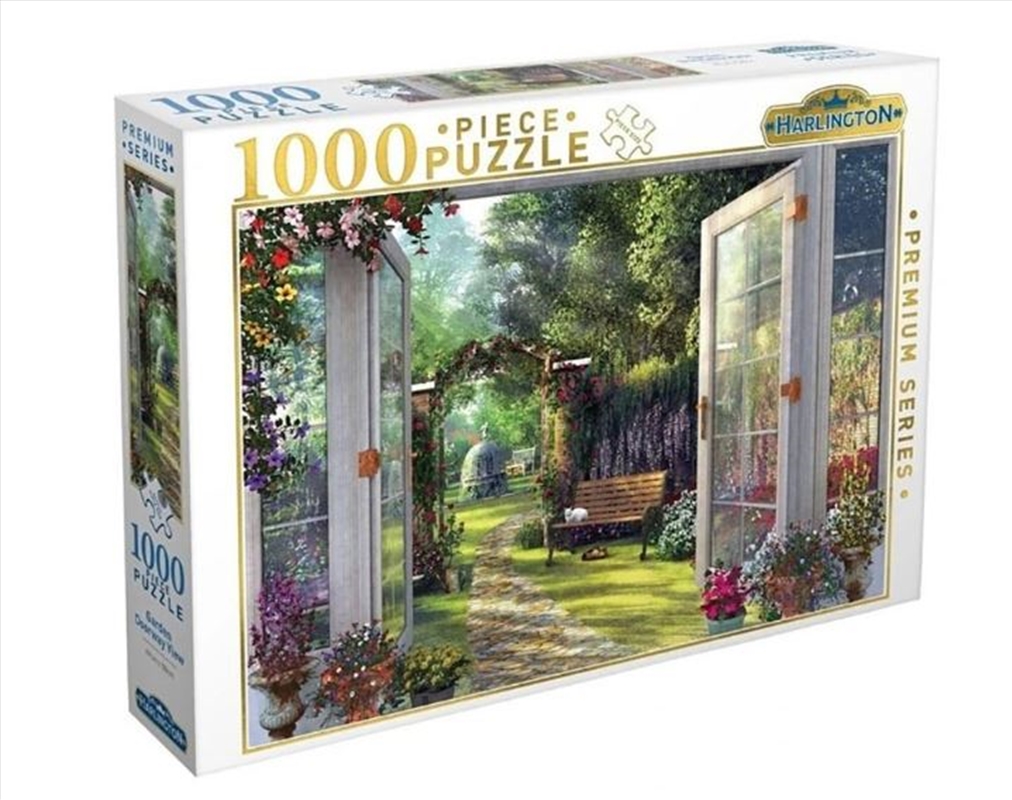 Harlington Garden Doorway View Puzzle 1000pc/Product Detail/Jigsaw Puzzles