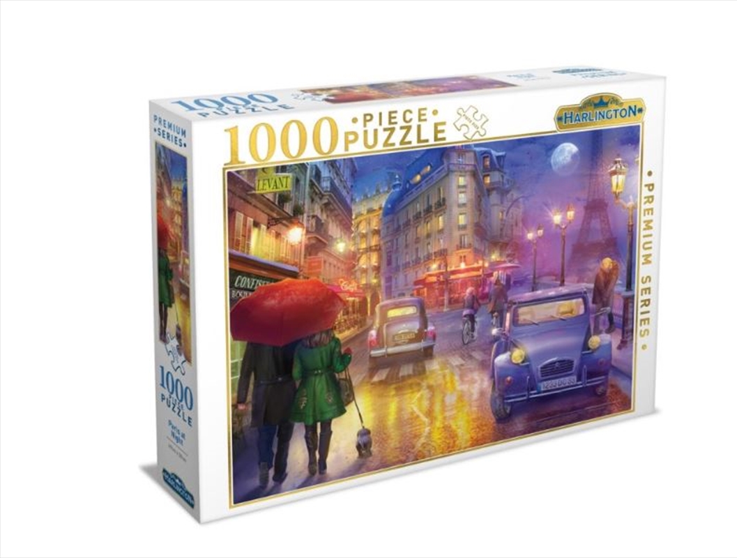 Harlington Puzzles - Paris at Night 1000pc/Product Detail/Jigsaw Puzzles