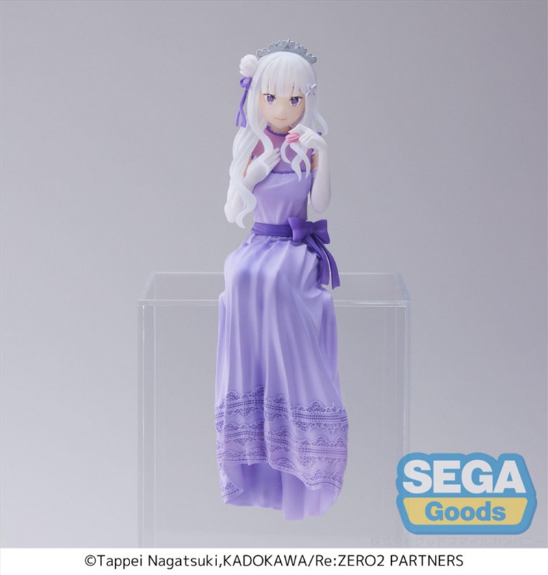 Re:ZERO Starting Life in Another World Lost in Memories PM Perching Figure Emilia Dressed Up Party/Product Detail/Figurines