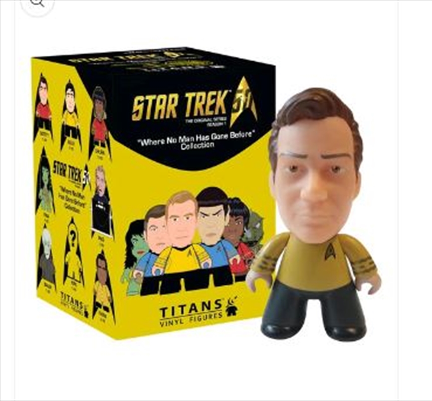 Star Trek - Titans 'Where No Man Has Gone Before' Blind Box Vinyl Figure (SENT AT RANDOM)/Product Detail/Figurines