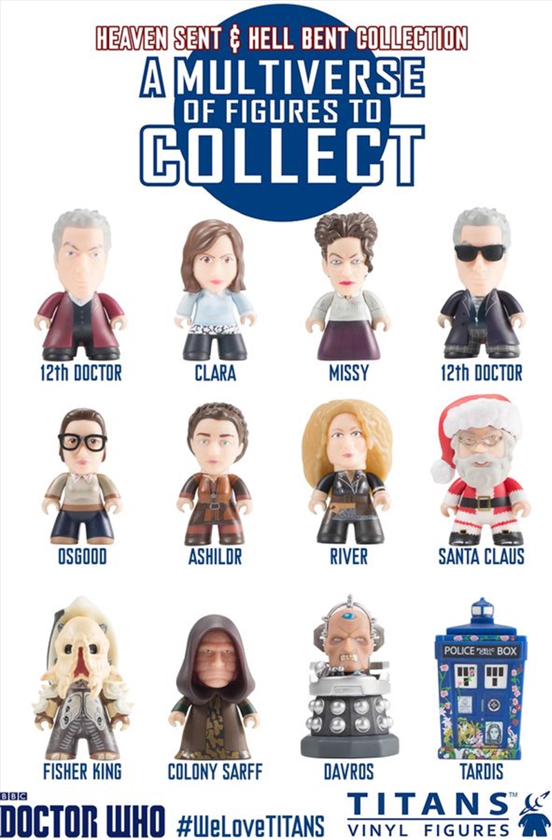 Doctor Who - Twelfth Doctor "Heaven Sent & Hell Bent" Titans Blind Box (SENT AT RANDOM)/Product Detail/Figurines