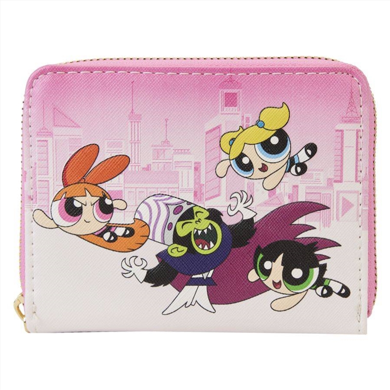 Loungefly Powerpuff Girls - Powerpuff GIrls Vs Mojo Jojo Zip Around Wallet/Product Detail/Wallets