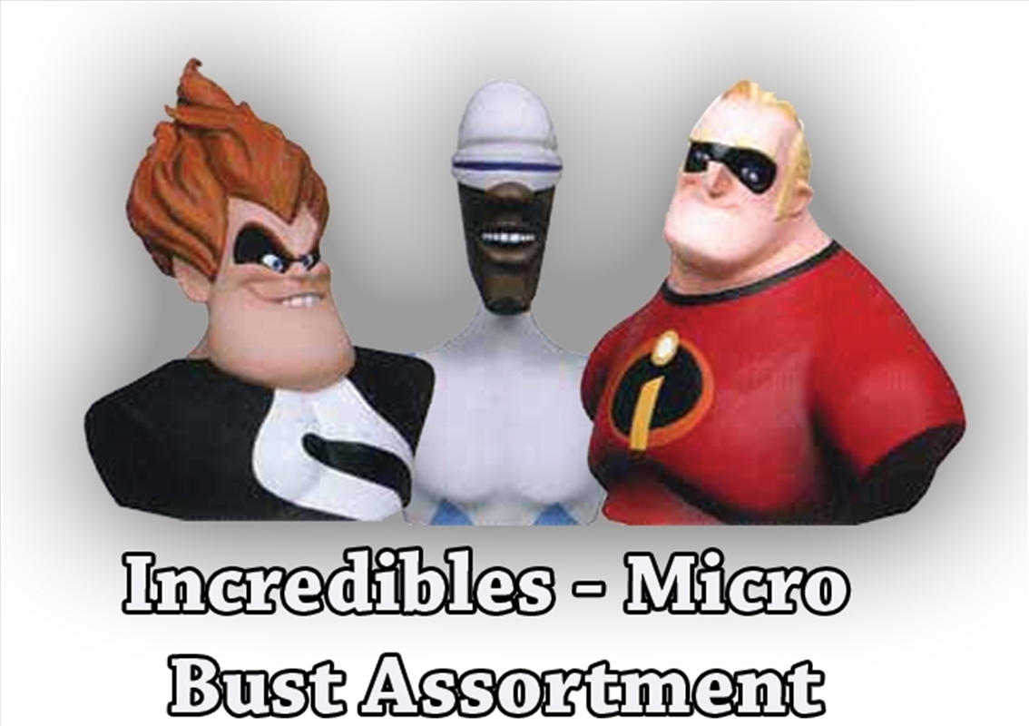 Incredibles - Micro Busts Series 1 (SENT AT RANDOM)/Product Detail/Busts