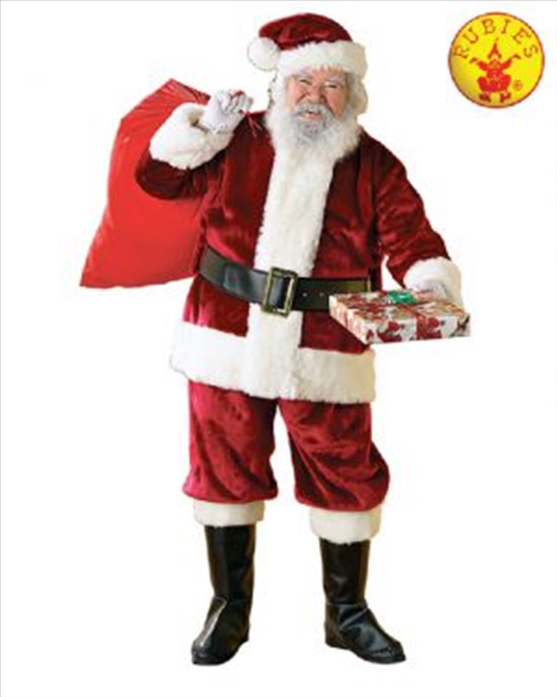 Santa Suit Crimson Regency Deluxe - Size Std/Product Detail/Costumes