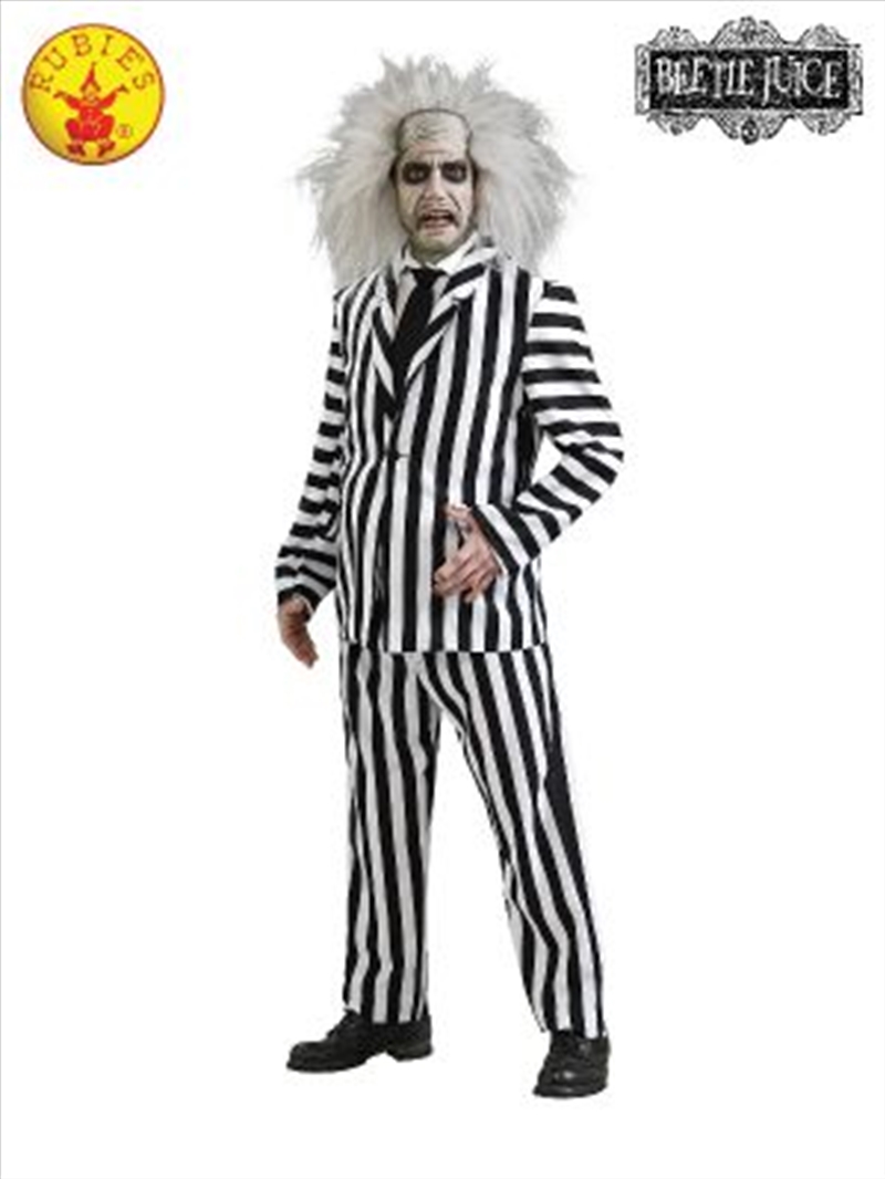 Beetlejuice Deluxe Adult Costume - Size Xl/Product Detail/Costumes