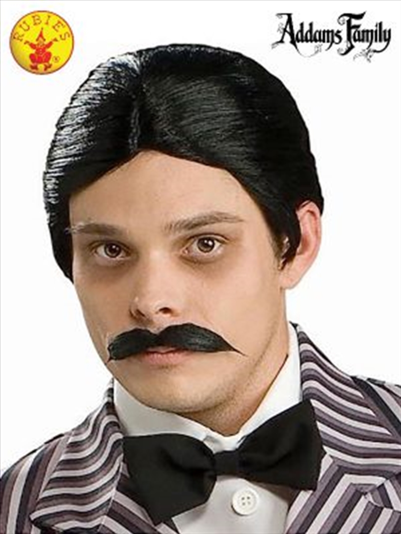 The Addams Family Gomez Wig & Moustache: Adult/Product Detail/Costumes
