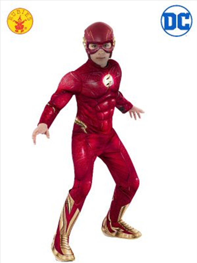 The Flash Deluxe Costume - Size 3-5 Yrs/Product Detail/Costumes