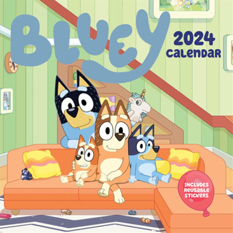 Buy Bluey 2024 Square Online Sanity