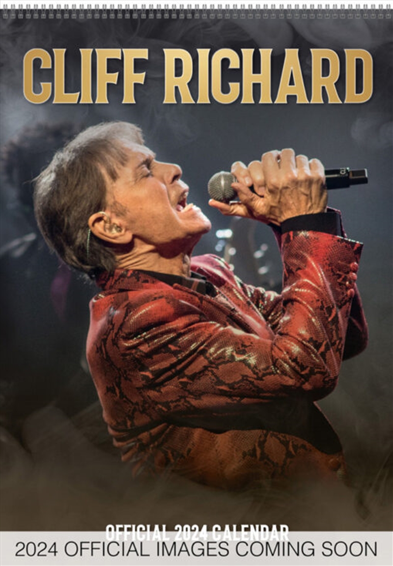 Buy Cliff Richard 2024 A3 Online Sanity