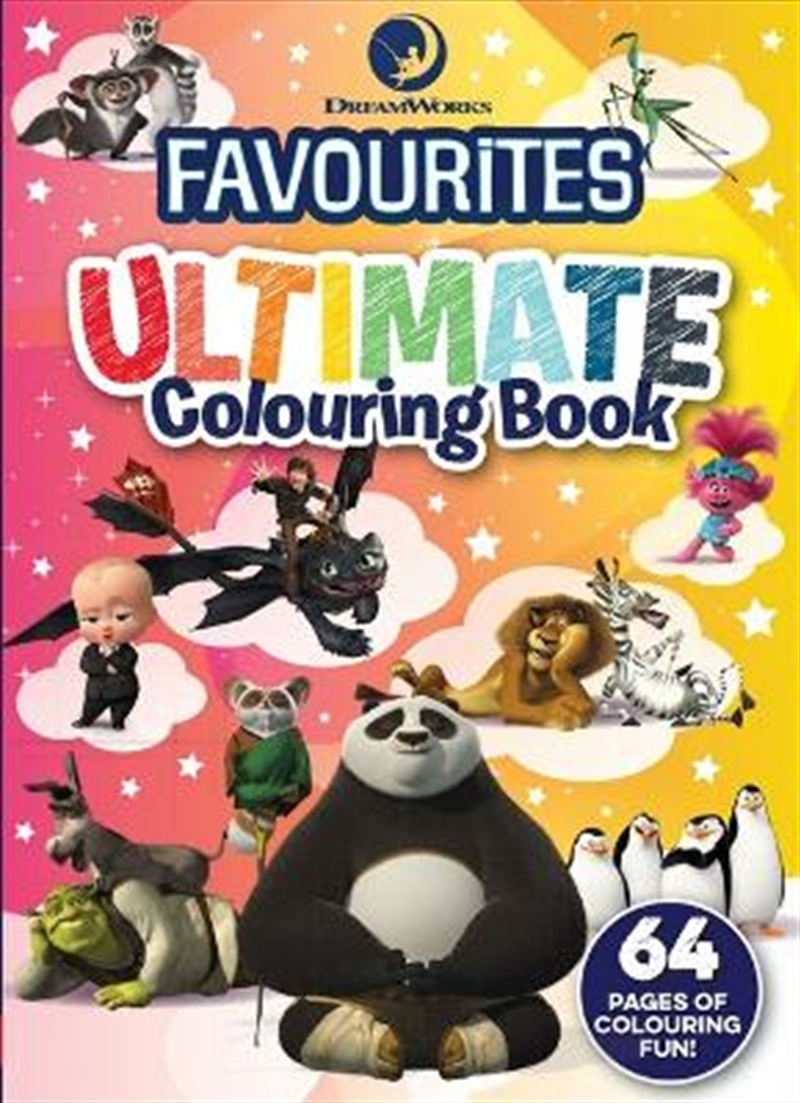 Dreamworks Favourite Ultimate Colouring Book/Product Detail/Kids Colouring