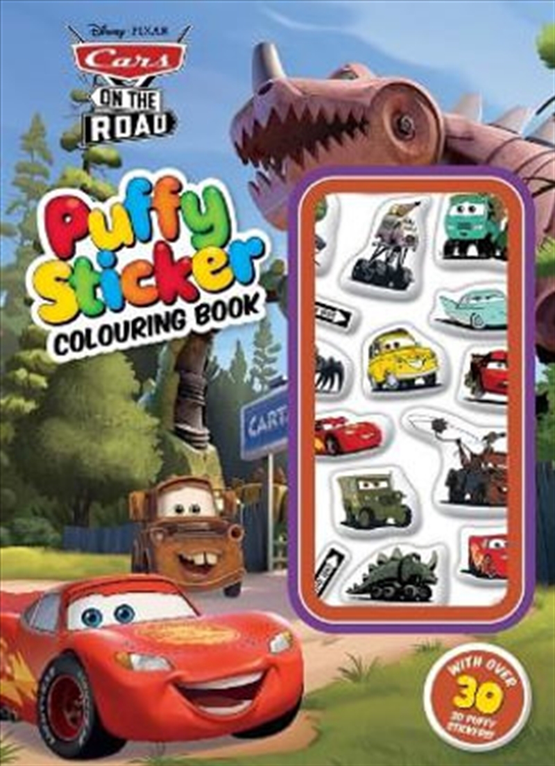 Cars On Road: Puffy Sticker Colouring Book/Product Detail/Kids Colouring