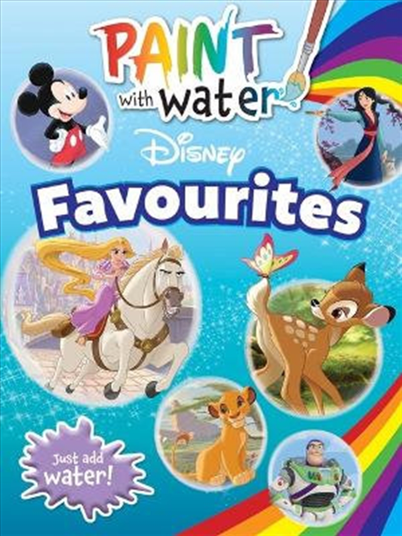 Disney Favourites: Paint With Water/Product Detail/Kids Activity Books