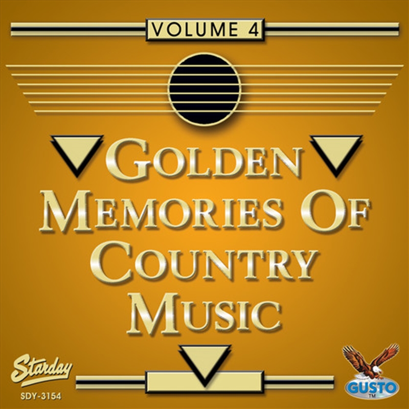 Golden Memories Of Country Music, Vol. 4/Product Detail/Country