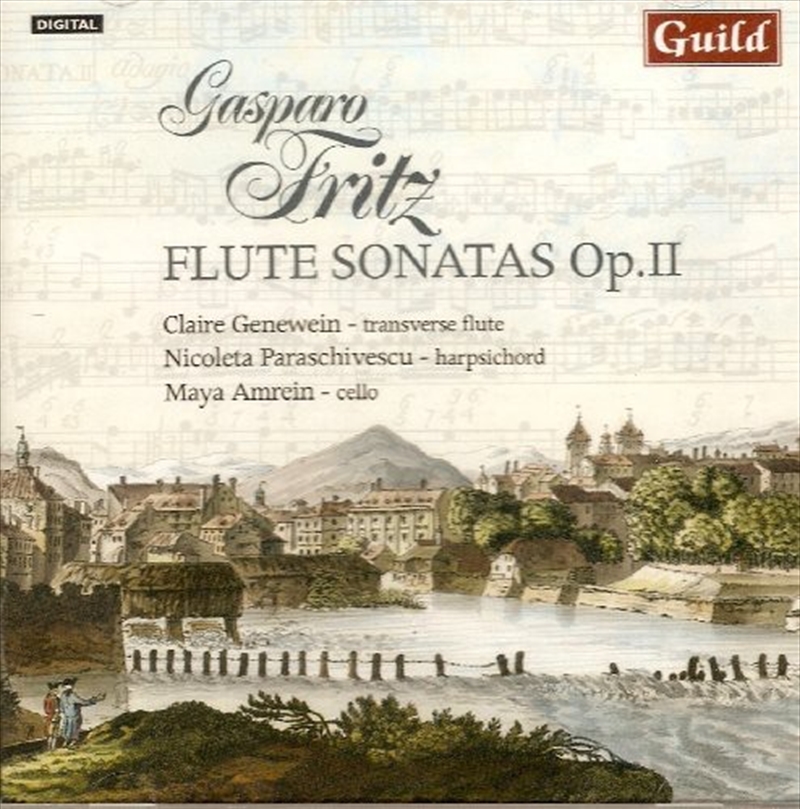 Music for Flute By Gasparo Fritz (1716-1783)/Product Detail/Classical