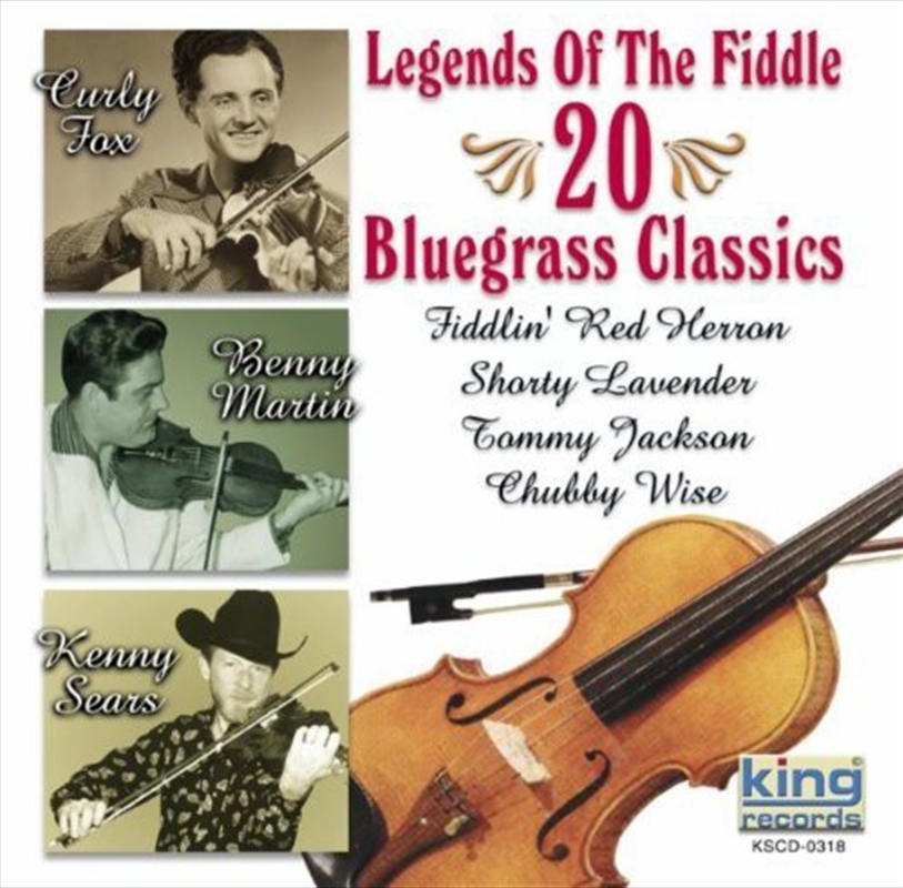 Legends Of The Fiddle- 20 Bluegrass Favorites/Product Detail/Country