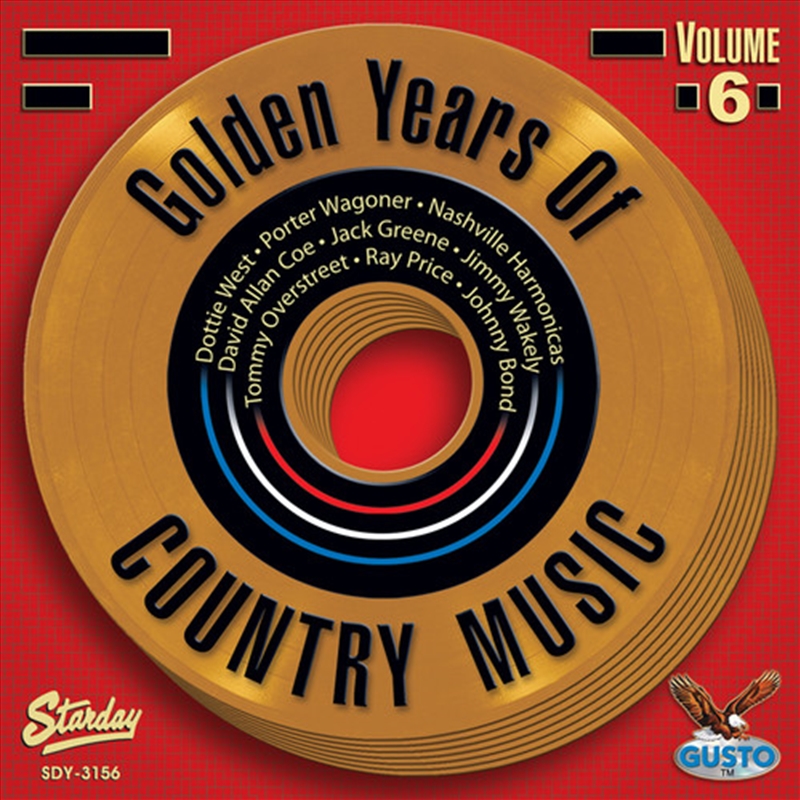 Golden Memories Of Country Music, Vol. 6/Product Detail/Country