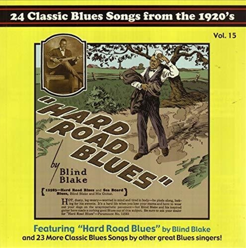 Hard Road Blues (Various Artists)/Product Detail/Blues