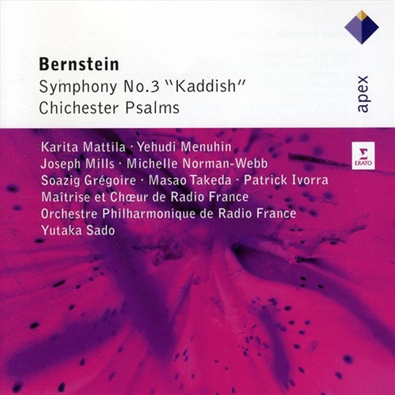 Symphony 3- Kaddish / Chichester Psalms/Product Detail/Classical