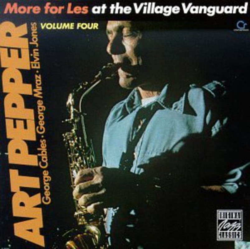 At the Village Vanguard 4- More for Less/Product Detail/Jazz