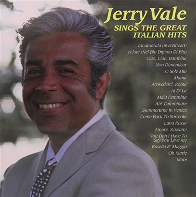 Jerry Vale Sings the Great Italian Hits/Product Detail/Easy Listening